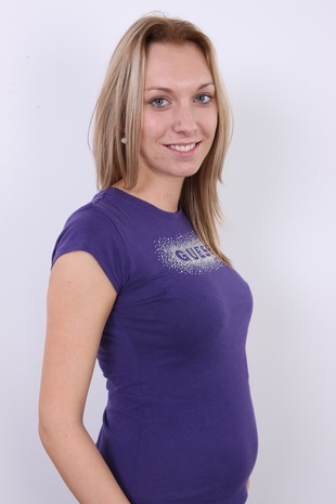 5. Download full pics of model Lucie (22) from czechcasting.com