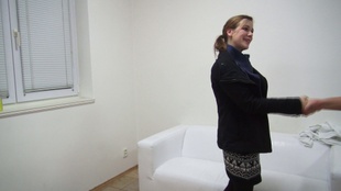 12. Download full pics of Dominika (18) from czechcasting.com