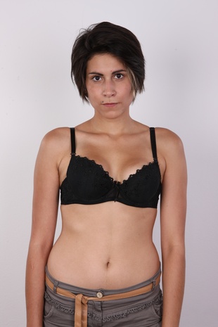 5. Download full pics of model Klara (18) from czechcasting.com