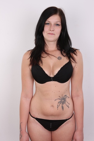11. Download full pics of model Eva (22) from czechcasting.com
