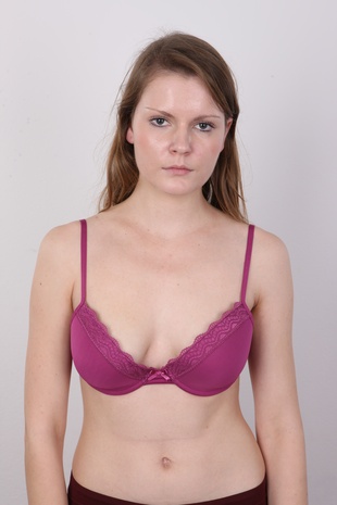 6. Download full pics of model Lucie (22) from czechcasting.com
