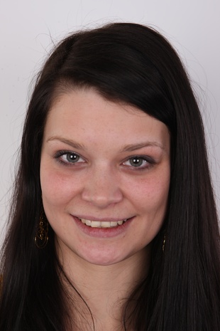 1. Download full pics of model Lucie (22) from czechcasting.com