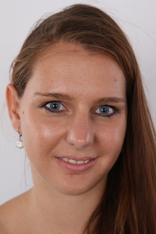 1. Download full pics of model Lucie (27) from czechcasting.com
