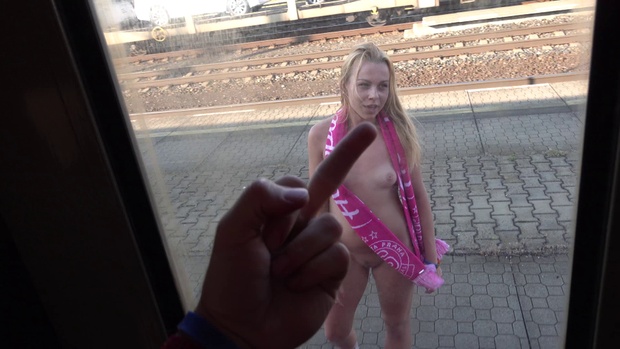 12. Download full pics of Football gangbang on a train from czechav.com