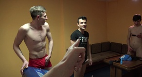 Czech Gay Couples: Filthy Pub Bang – Straight Boys and a Milf Join for a Wild Gay Bangfest