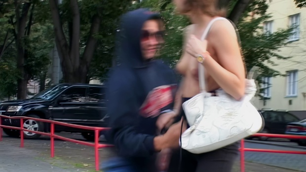 6. Download full pics of Naked Tits – Too Late to Cover Up from czechjacker.com