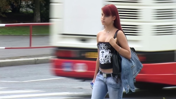 3. Download full pics of Tits Out – No Bra, No Chance from czechjacker.com