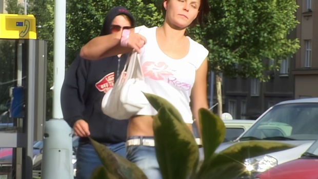 1. Download full pics of Look, It's a Pussy! – No Panties, Bad Idea from czechav.com