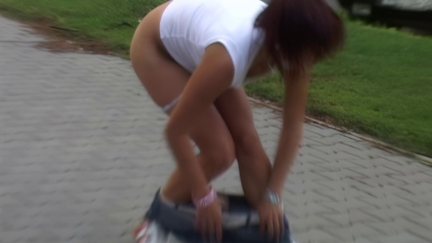 7. Download full pics of Look, It's a Pussy! – No Panties, Bad Idea from czechjacker.com