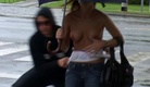 Czech Jacker: Tits in Rain – Wet, Tight, and Fully Exposed