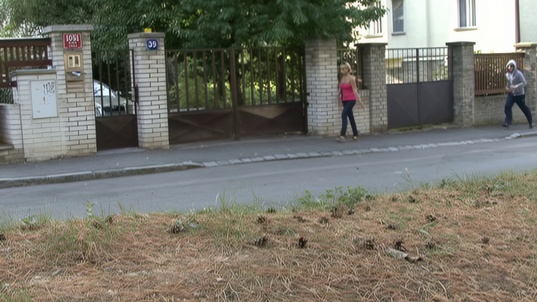 2. Download full pics of Bus Stop Bounty – The Blonde’s Tits Tease from czechav.com