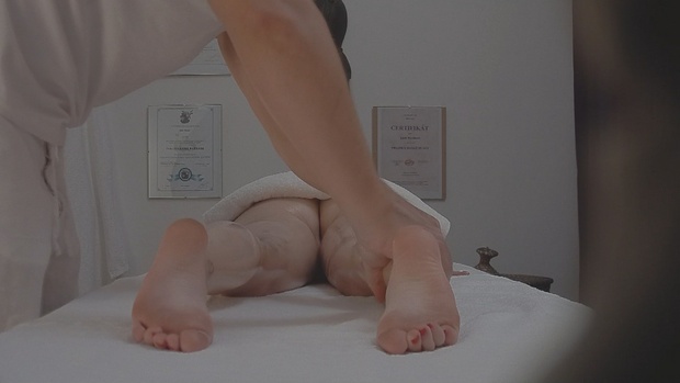 5. Download full pics of Brunette Beauty Falls for Her Masseur from czechav.com