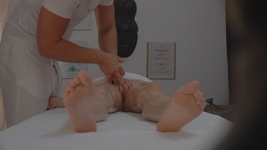 7. Download full pics of Pretty girl fucks the masseuse from czechmassage.com