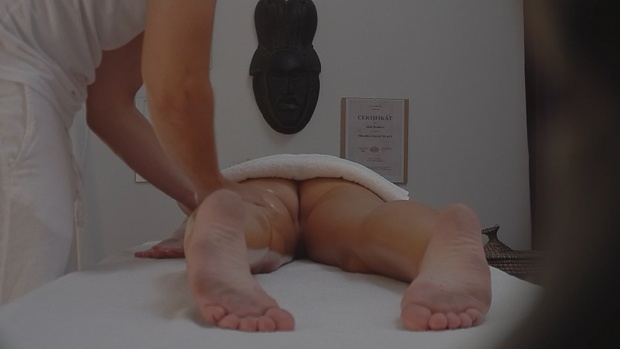 5. Download full pics of Brunette MILF Begs for a Deep, Dirty Massage from czechmassage.com