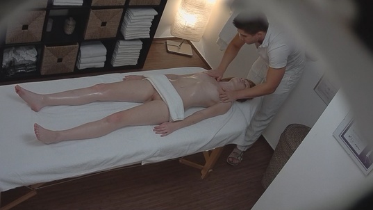 6. Download full pics of Redhead MILF Takes It Up the Ass During Massage from czechmassage.com