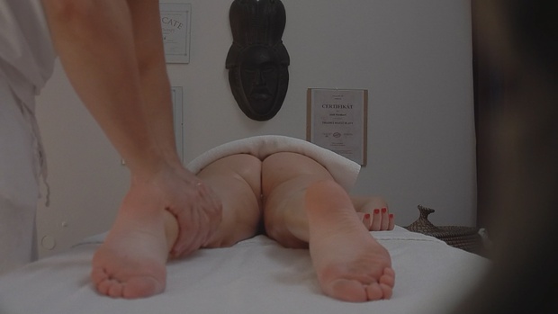 5. Download full pics of MILF Gets Fingered and Fucked During Massage from czechmassage.com