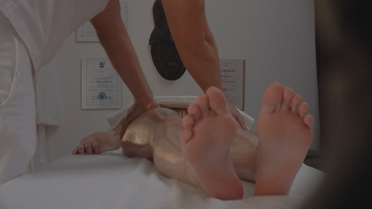 1. Download full pics of Busty 18-Year-Old Gets a Full-Body Erotic Massage from czechmassage.com