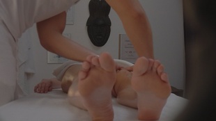 10. Download full pics of Young Beauty Begs for More During Erotic Massage from czechmassage.com