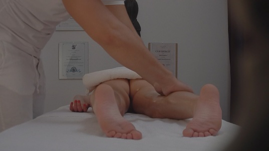 5. Download full pics of Brunette Babe Takes It Hard on the Massage Table from czechmassage.com