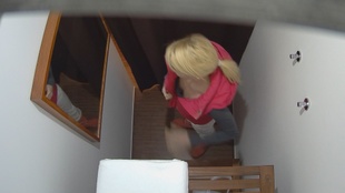 1. Download full pics of Blonde Bimbo Gets Her Pussy Massaged and Fucked from czechmassage.com