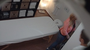 1. Download full pics of Busty Blonde MILF Rides Her Masseur from czechmassage.com