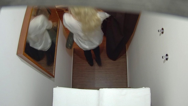 12. Download full pics of Blonde Bombshell Moans Loudly During Erotic Massage from czechmassage.com