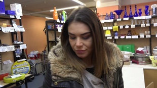 6. Download full pics of The girl with the handbag likes to swallow from czechpawnshop.com