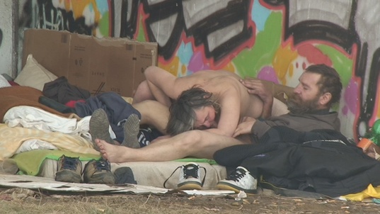 10. Download full pics of Homeless Couple Sex on Camera – Zero Shame! from czechav.com