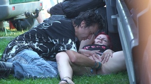 11. Download full pics of Festival Trashy Fun – Crazy Sex Behind a Trailer from czechav.com