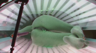 4. Download full pics of Blonde Babe Plays with a Vibrator in Solarium from czechav.com