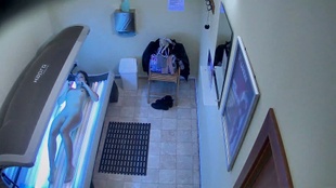 3. Download full pics of 18 y/o Brunette’s Pussy on Full Display from czechsolarium.com