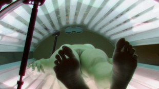 3. Download full pics of Blonde 18-Year-Old Caught Naked in Solarium from czechsolarium.com