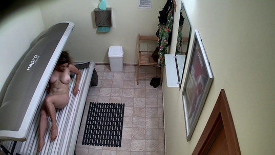 6. Download full pics of Shaved Beauty Steals the Show from czechsolarium.com