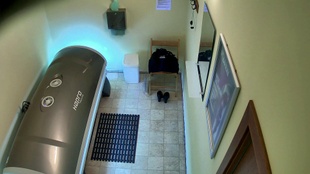 4. Download full pics of Busty Babe's Steamy Solarium Show from czechsolarium.com