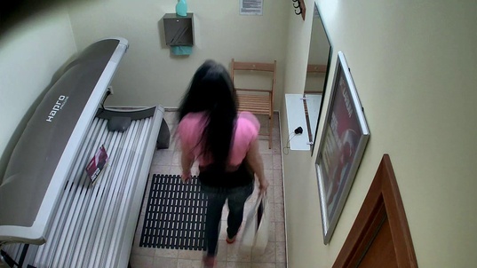 1. Download full pics of Young Brunette in the Solarium from czechsolarium.com