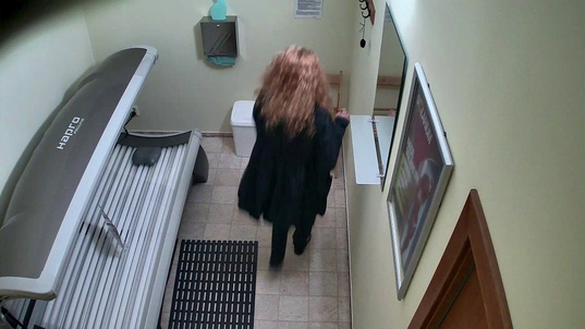 1. Download full pics of Sporty Blonde Exposed from czechsolarium.com