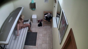 3. Download full pics of Naughty Brunette Caught from czechsolarium.com