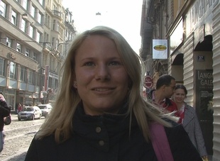 7. Download full pics of Elevator ride with Kristyna from czechstreets.com