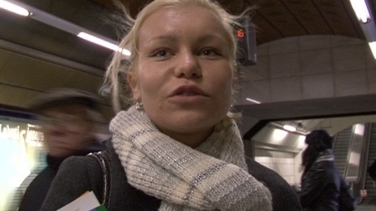 3. Download full pics of Busty Kristyna swallows for money from czechstreets.com