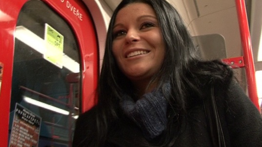 6. Download full pics of Busty Kristyna swallows for money from czechstreets.com