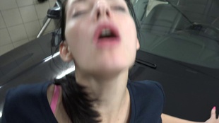 4. Download full pics of Carwash beauty from czechstreets.com