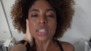 2. Download full pics of Black sexy hairdresser from czechstreets.com