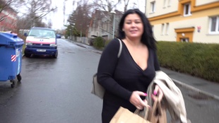 12. Download full pics of Busty Married Mrs does Anal Sex in Car Park from czechstreets.com