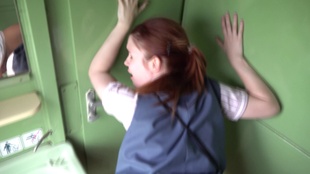 4. Download full pics of Sex With a Conductor in the Toilet from czechav.com