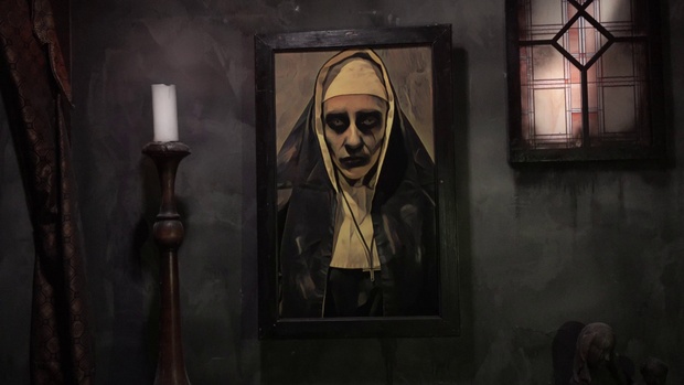 3. Download full pics of Damned Nun from nudz.com
