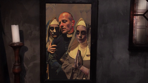 12. Download full pics of Damned Nun from nudz.com