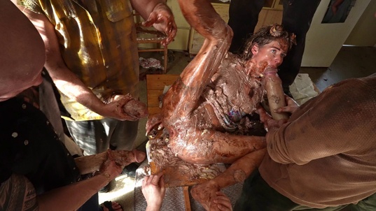 12. Download full pics of Stuffed, Smashed, Splattered – MILF’s Anal Nightmare from monstercockgang.com