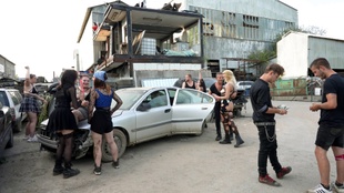 2. Download full pics of Charlie's Secret Fuck with Techno Girl from goperv.com