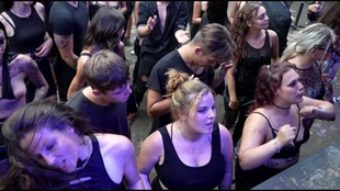 2. Download full pics of Thirsty Slut Gets Juice from perversefamily.com