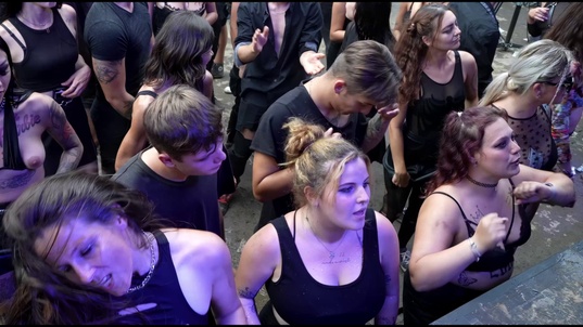 2. Download full pics of Thirsty Slut Loves the Juice from perversefamily.com